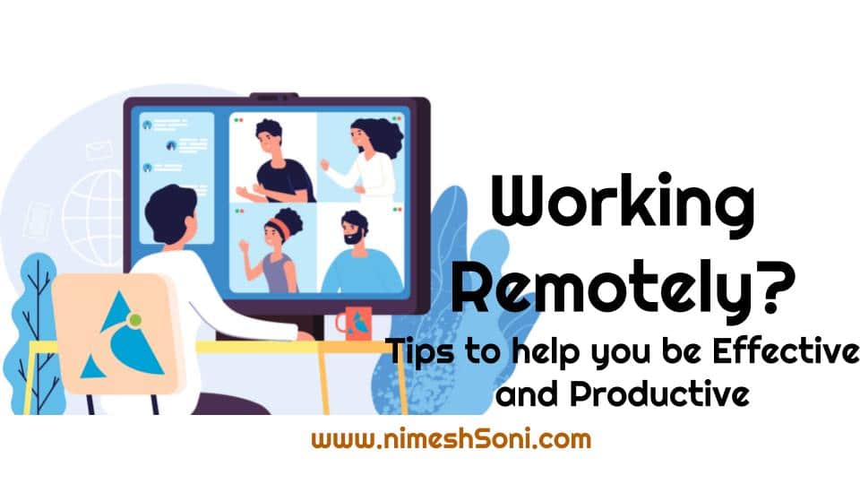 Tips for working remotely